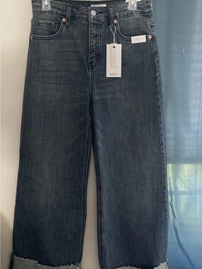 Artemis vintage Wide-Leg Cropped Jeans Sz 7/27 NWT!